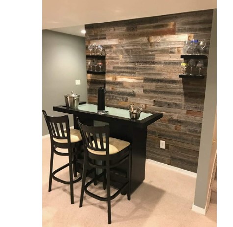 pallet wall ideas: Wood Paneling for Accent Walls